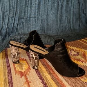 Snake skin heels